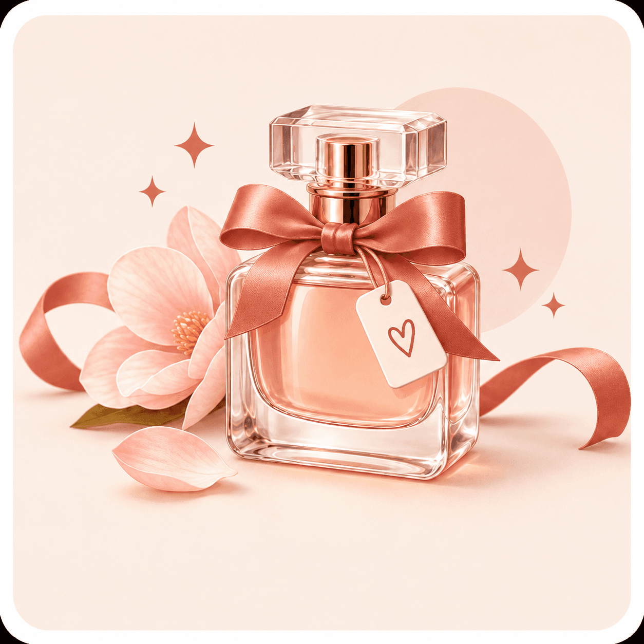 Perfume presentado como regalo